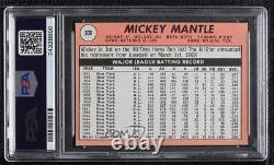 1969 Topps Mickey Mantle (Last Name in Yellow) #500.1 PSA 4 HOF
