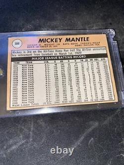 1969 topps mickey mantle 500