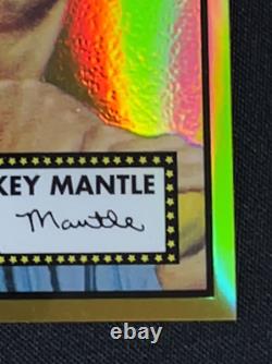 2008 MICKEY MANTLE Topps GOLD Chrome REFRACTOR #MMR-52 1952 ROOKIE 311