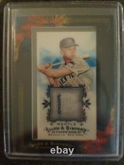 2009 Allen & Ginter Mickey Mantle Game-Worn Pants Relic Card