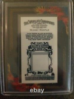 2009 Allen & Ginter Mickey Mantle Game-Worn Pants Relic Card