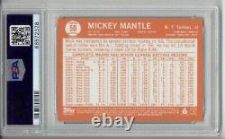2012 Topps Mickey Mantle 1964 Reprint Gold Refractor #50 Yankees Psa 10 Low Pop