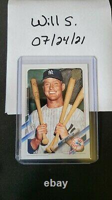 2021 Topps Series 2 Mickey Mantle SSP #52 3 bats Hot