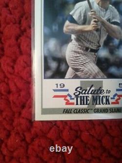 2022 Topps Series 1 Salute to the Mick SSSP 116657 Packs Mickey Mantle