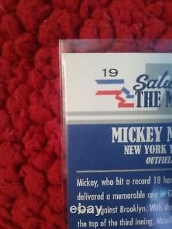 2022 Topps Series 1 Salute to the Mick SSSP 116657 Packs Mickey Mantle