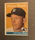 (2) 1958 Topps Baseball Mickey Mantle Cards-#150, #418 (mantle/aaron)