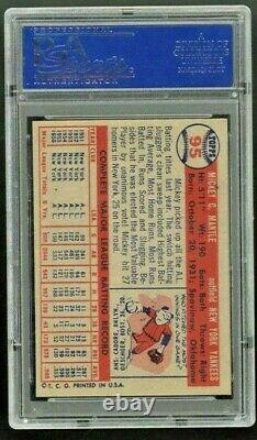 Amazing 1957 Topps #95 Mickey Mantle PSA 8 NM-MT 04518913 Yankees