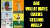 Are Willie Mays Baseball Cards Selling Well