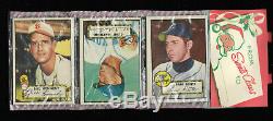Authentic 1952 TOPPS xmas rack pack 12 cards, Mickey Mantle, Mays Pafko