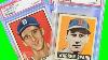 Baseball Card Collection Topps Mickey Mantle Spahn Rookie Gehrig And Many More