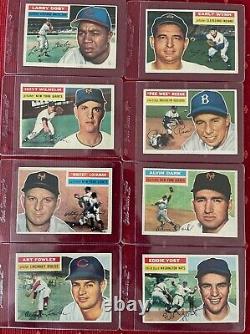 Great Condition/Graded 1956 Topps Baseball Cards Complete Set Mickey Mantle