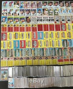 Huge Vintage Lot! 1967 1968 1969 Topps. 3,500 cards! Mickey Mantle Willie Mays