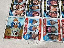 Lot 20 Cards Topps 1961 1963 1965 1966 1967 1969 Sandy Koufax Mickey Mantle