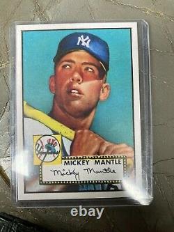 MICKEY MANTLE 1952 Topps Card #311 YANKEES Rookie