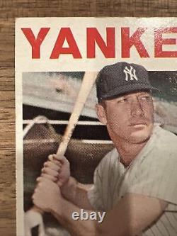 MICKEY MANTLE 1964 Topps Baseball Card #50 New York Yankees