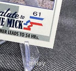 MICKEY MANTLE 2022 Topps Series 2 Salute to the Mick SSP Insert #STM-6 Yankees