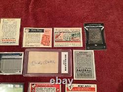 Mickey Mantle 12 Card Lot W Inserts Nice NMint Condition