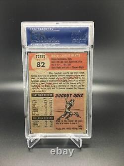 Mickey Mantle 1953 Topps PSA 5 Great Centering and Color