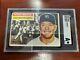 Mickey Mantle 1956 Topps #135 Gray Back New York Yankees Sgc Authenticated