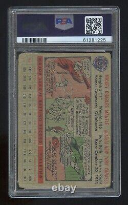 Mickey Mantle 1956 Topps #135 Gray Back Psa 1 Nice Centered Yankees Legend