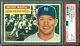 Mickey Mantle 1956 Topps White Back #135 Psa 4 Great Image/well Centered