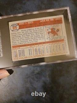 Mickey Mantle 1957 & 1959 Topps Graded (2 cards)