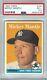 Mickey Mantle 1958 Topps Vintage Baseball Card Graded Psa Ex+ 5.5 Yankees #150
