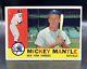 Mickey Mantle 1960 Topps #350 New York Yankees Hof Good Centering