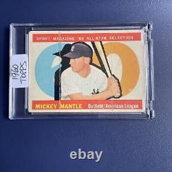 Mickey Mantle 1960 Topps #563 All-Star Yankees