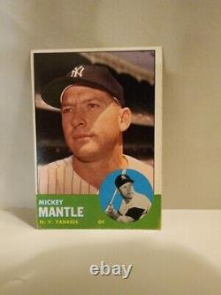 Mickey Mantle 1963 Topps #200 Vg-ex