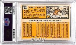Mickey Mantle 1963 Topps Baseball Card #200 EX PSA 5 Yankees
