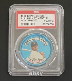 Mickey Mantle 1964 Topps Coin