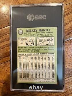 Mickey Mantle! 1967 Topps Graded SGC 2.5