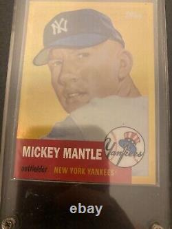Mickey Mantle 2008 Topps Chrome Gold Refractor Parallel MMR-52 1952 Rookie/SP ++