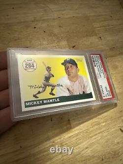 Mickey Mantle Baseball Card PSA 10 Gem Mint New York Yankees Collector? NYC