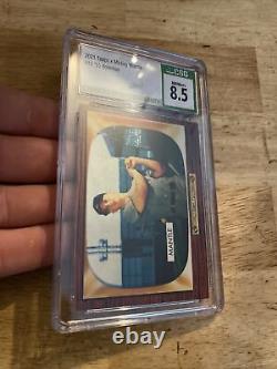 Mickey Mantle CSG 8.5 Topps X Collector Card NYC New York Yankees Bowman 2021
