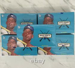 Mickey Mantle Collection Topps X 2021 Factory Sealed Set Of 5 Possible Autos