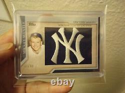 Mickey Mantle Hat Logo Card Extremely Rare