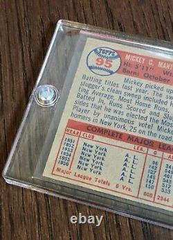 Mickey Mantle Pack Fresh Beauty 1957 Topps Original Vintage Card Yankees