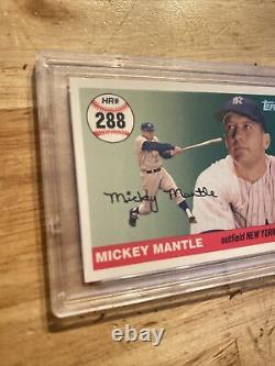 Mickey Mantle Topps New York Yankees Collector Card GIFT? NYC 2007 Baseball