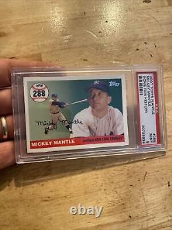 Mickey Mantle Topps New York Yankees Collector Card GIFT? NYC 2007 Baseball