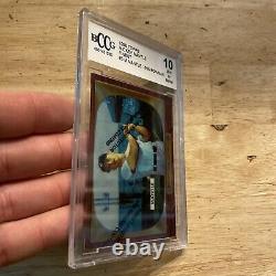 Mickey Mantle Vintage BCCG 10 GEM MINT Topps Finest Collector Card Coating 1996