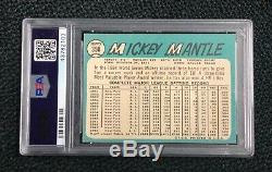 New York Yankees Mickey Mantle 1965 Topps #350 PSA 6 Ex-Mt