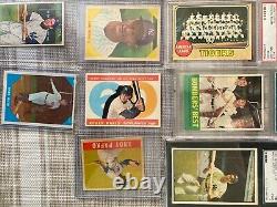Old Vintage Baseball cards small lot of 21 cards. Some are graded. Great set