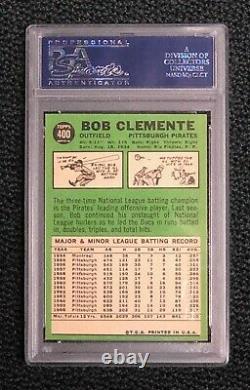 Pittsburgh Pirates Roberto Clemente 1967 Topps #400 PSA NM-Mt 8