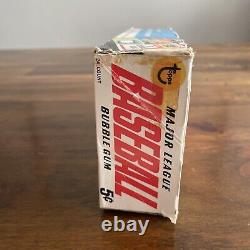 Rare Vintage 1967 Topps Baseball Empty 5 Cent Display Wax Box Mickey Mantle