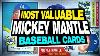 Top 35 Most Valuable Mickey Mantle Baseball Cards Sold With Giveaway