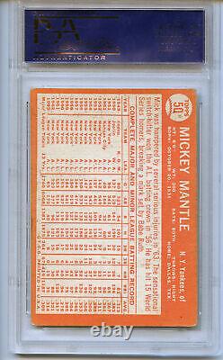 Topps 1964 Base Card Mickey Mantle