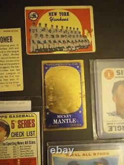 Topps Mickey Mantle Cards ALL 100% AUTHENTIC ONLY! LOOK PLEASE! 11 Cards