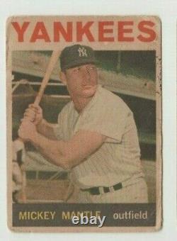 Venezuelan Topps 1964 Mickey Mantle #50 New York Yankees Ptd in Venezuela
